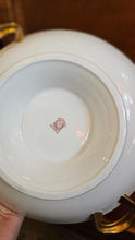 Load image into Gallery viewer, Antique Noritake Hand-Painted Porcelain Floral Pedestal Bowl Dish
