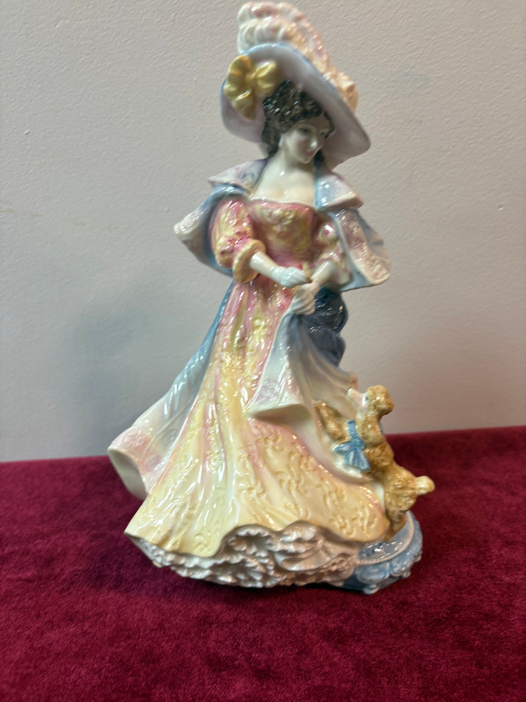 Signed Royal Doulton Figurine Katherine. Made in England  24 53