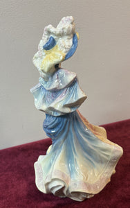 Signed Royal Doulton Figurine Katherine. Made in England  24 53